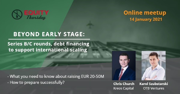 Beyond early stage: Series B/C rounds, debt financing to support international scaling